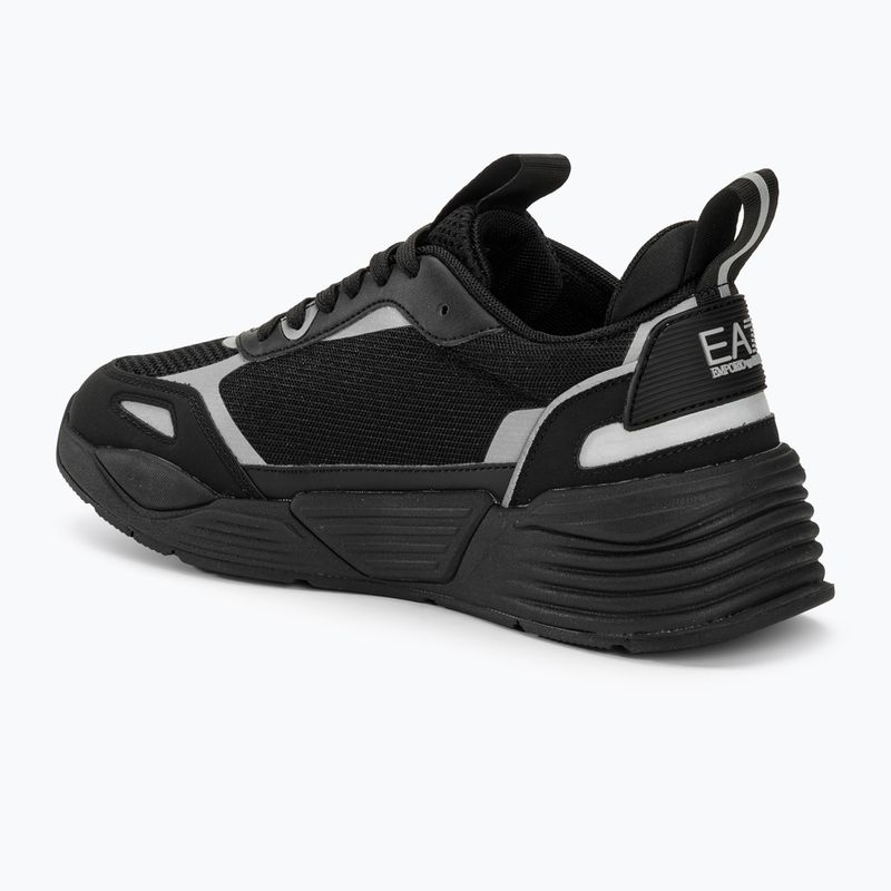 Obuv EA7 Emporio Armani Ace Runner triple black/silver 3