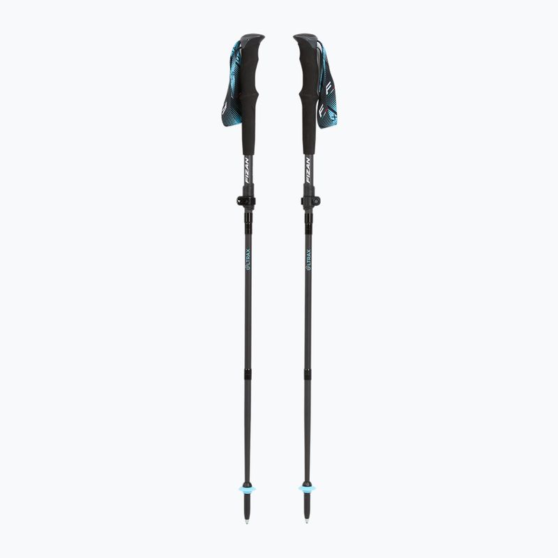 Trekingové palice Fizan Ultrax Carbon light blue 5