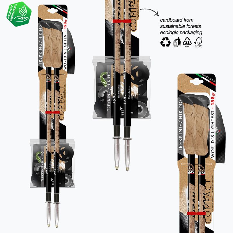 Trekingové palice  Fizan Compact 1947 desert 6