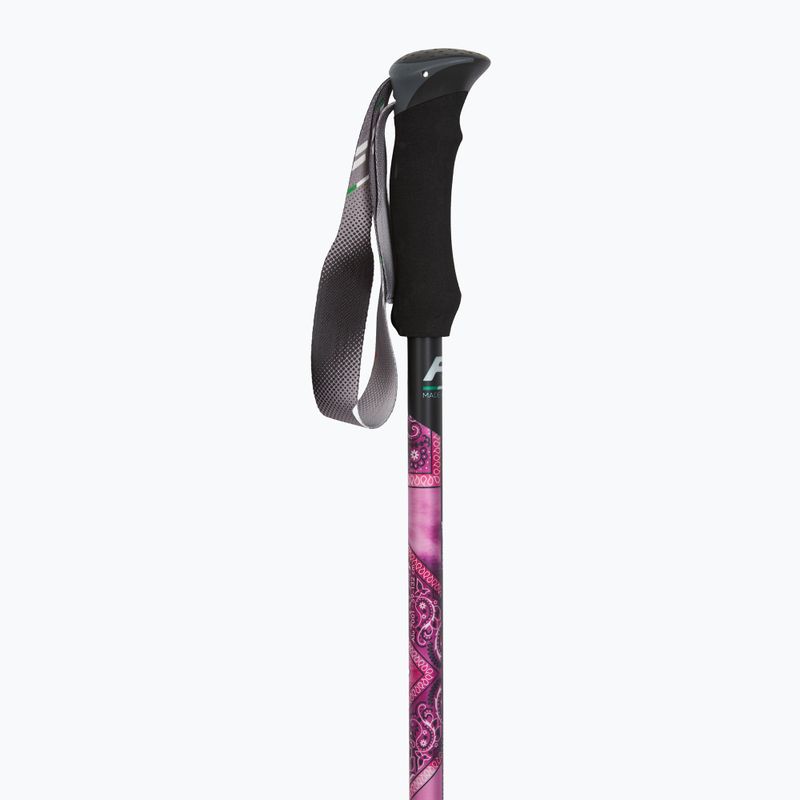 Trekingové palice  Fizan Compact MS magenta 2