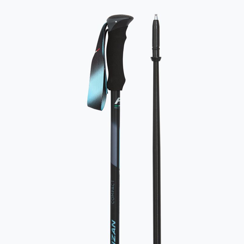Trekingové palice  Fizan Compact Tech light blue 3