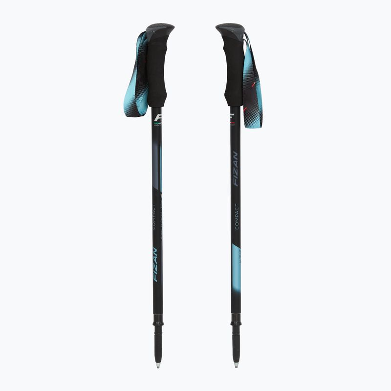 Trekingové palice  Fizan Compact Tech light blue 5