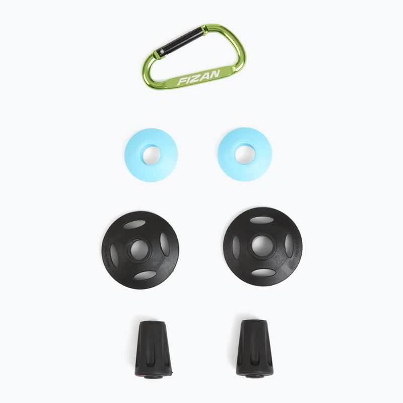 Trekingové palice  Fizan Compact Tech light blue 7