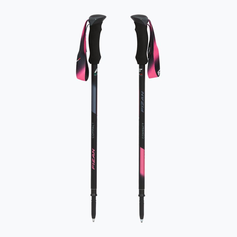 Trekingové palice  Fizan Compact Tech pink 5