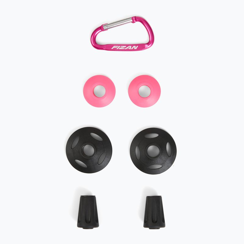 Trekingové palice  Fizan Compact Tech pink 7
