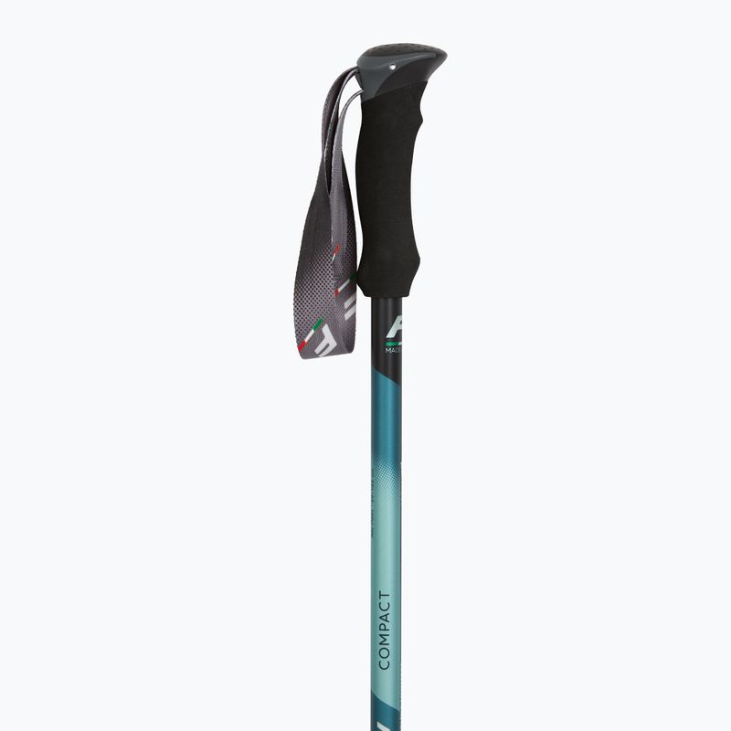 Trekingové palice  Fizan Compact water green 2