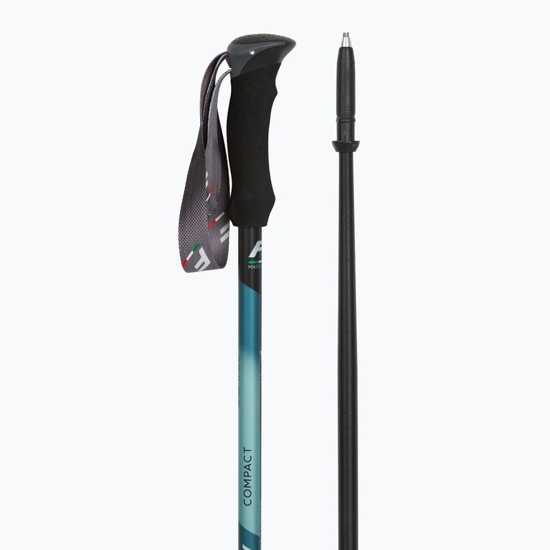 Trekingové palice  Fizan Compact water green 3