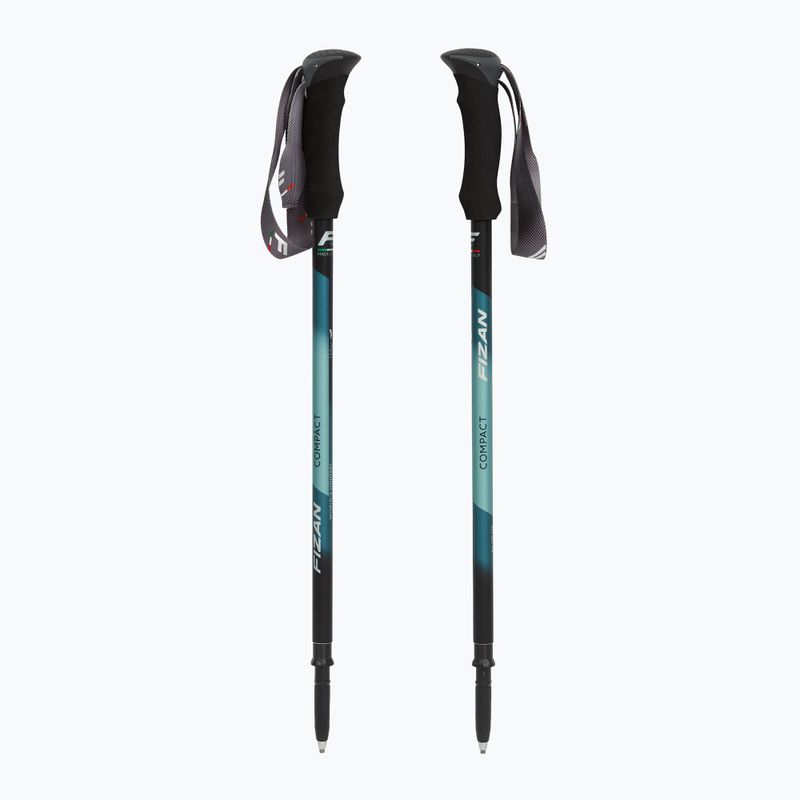 Trekingové palice  Fizan Compact water green 5