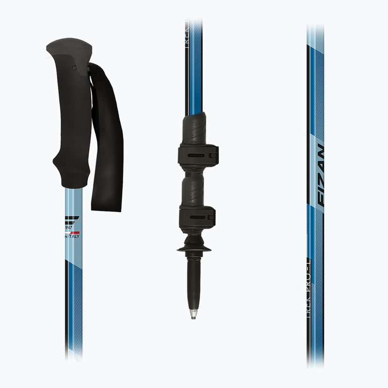 Trekingové palice  Fizan Trek Pro L blue 3