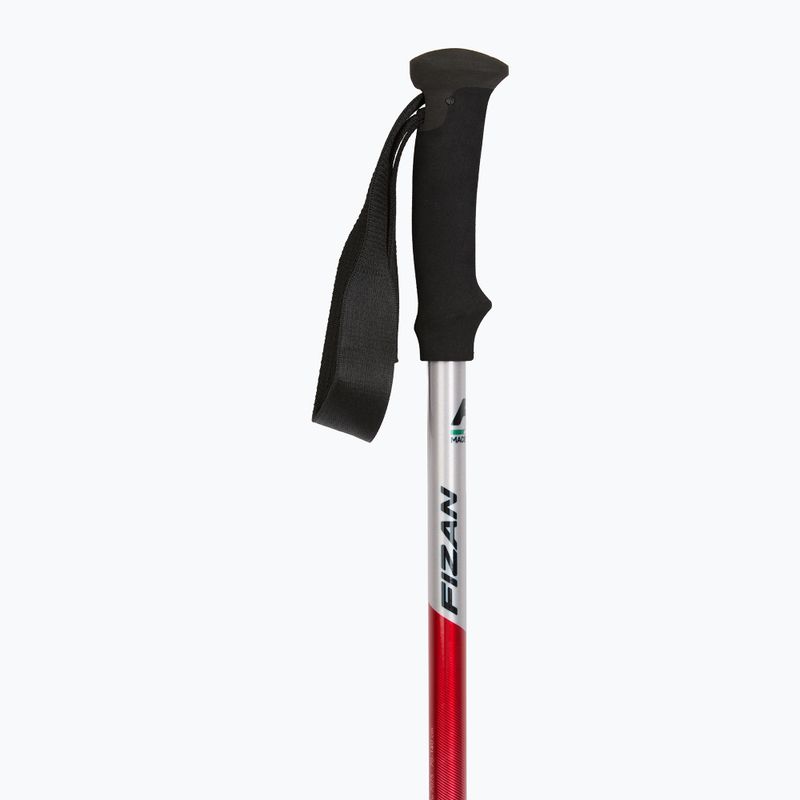 Trekingové palice  Fizan Trek Pro L dark red 2