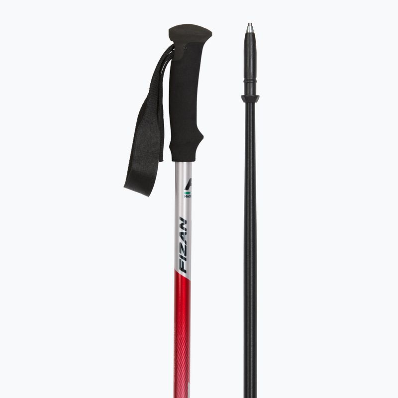 Trekingové palice  Fizan Trek Pro L dark red 3