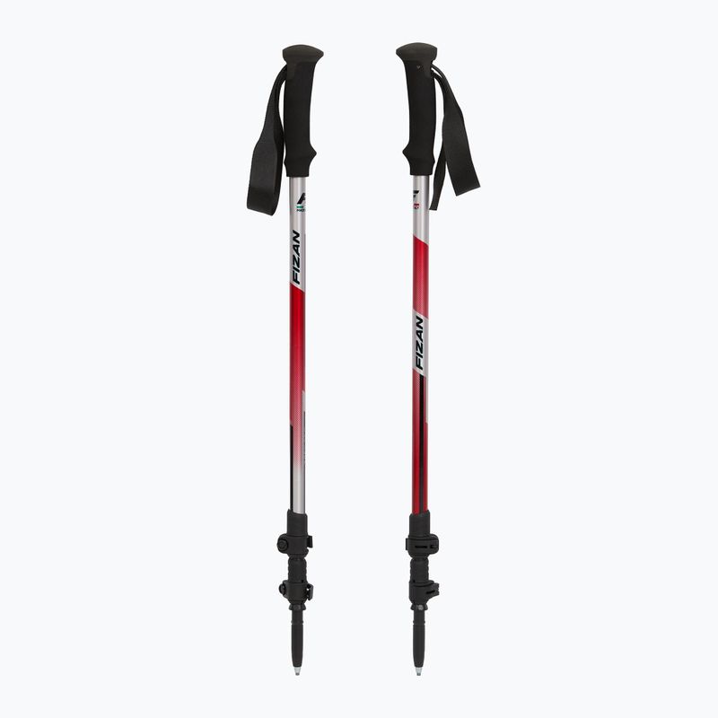 Trekingové palice  Fizan Trek Pro L dark red 5