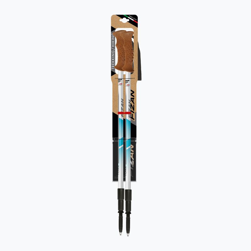 Trekingové palice Fizan Tierra light blue 3