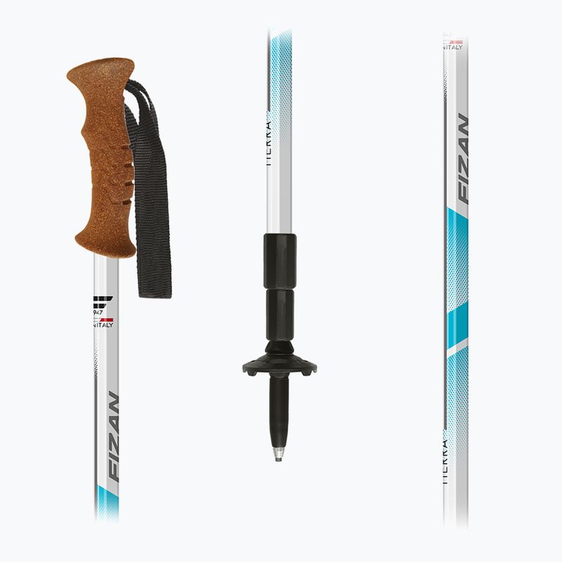 Trekingové palice Fizan Tierra light blue 5
