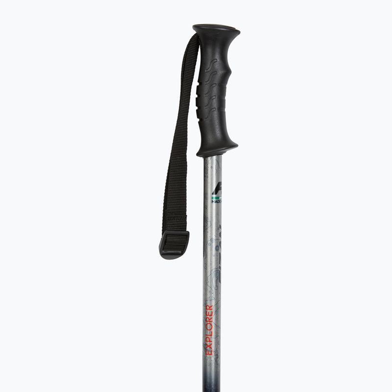 Trekingové palice Fizan Explorer beige/red 2