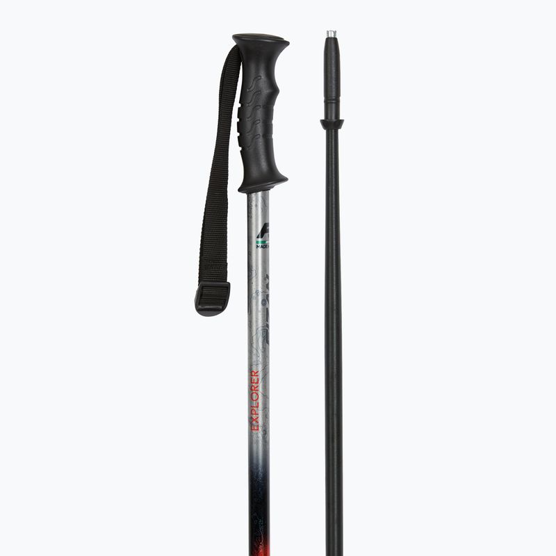 Trekingové palice Fizan Explorer beige/red 3