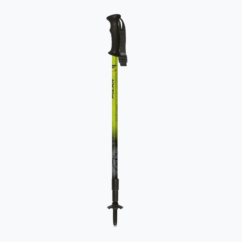 Trekingové palice  Fizan Explorer lime/grey 2