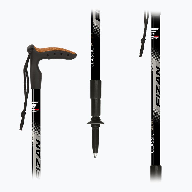 Trekingová palica Fizan Classic Mircro grey 4
