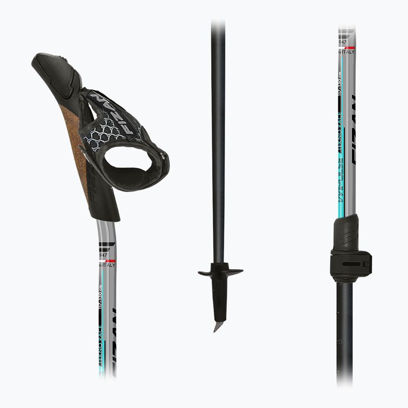 Palice na nordic walking Fizan Tekno Impulse grey 5