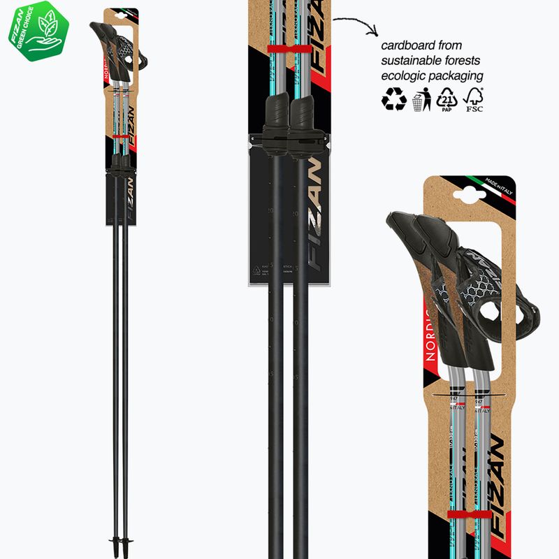 Palice na nordic walking Fizan Tekno Impulse grey 6