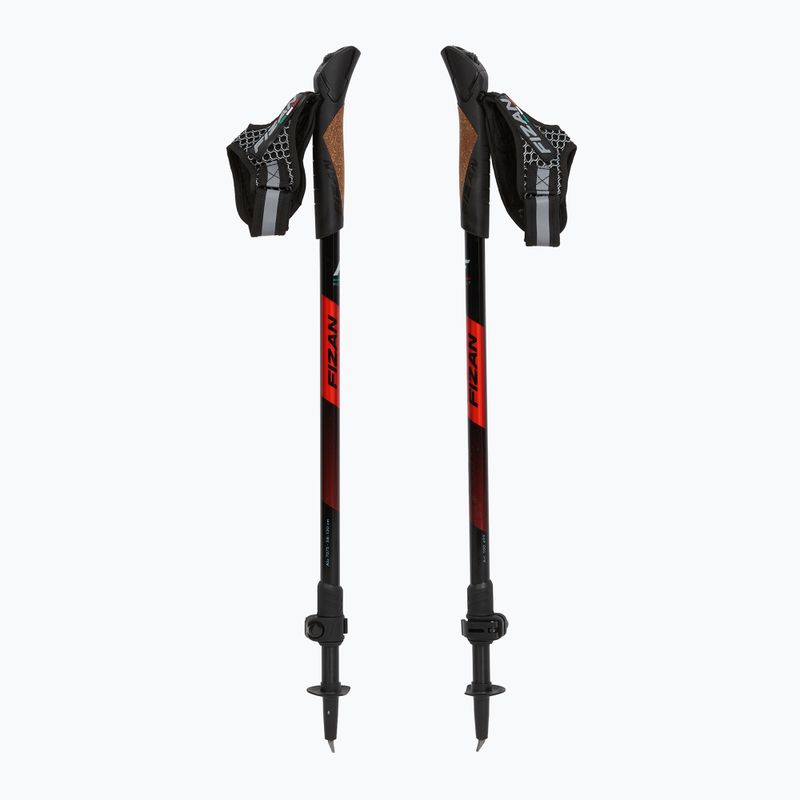 Palice na nordic walking Fizan R-Evolution Pro red 5