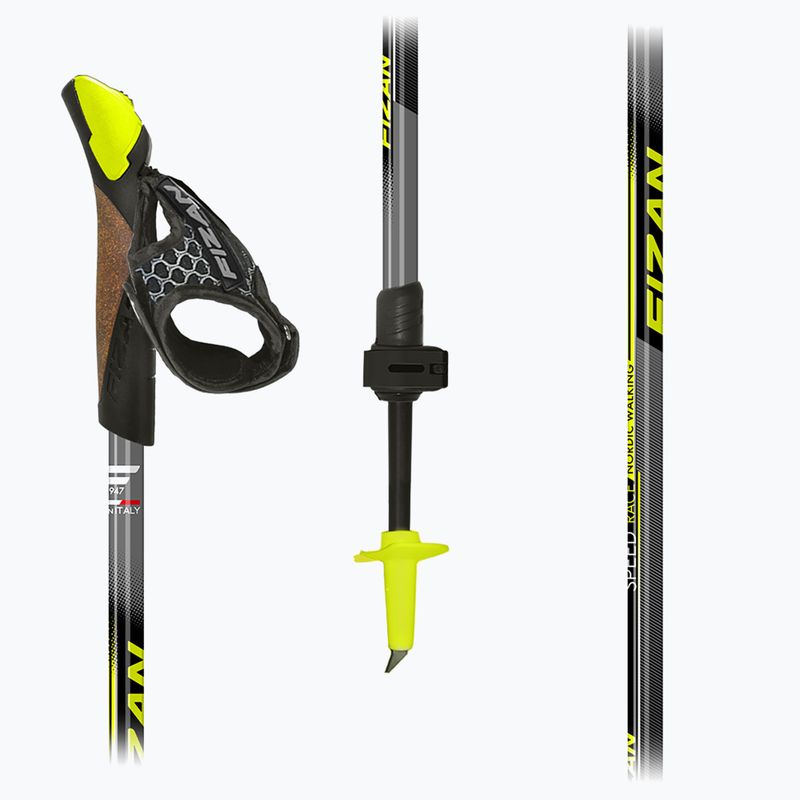 Palice na nordic walking Fizan Speed Race yellow 3