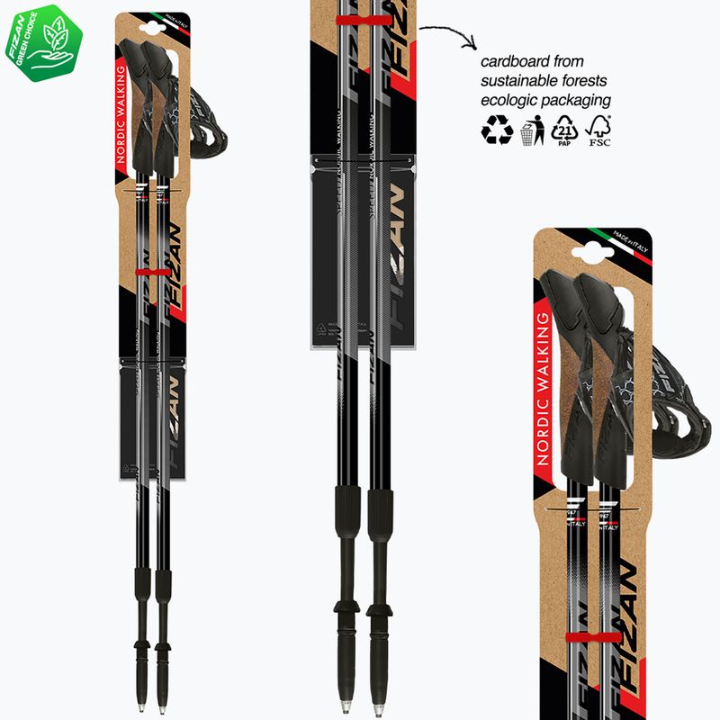 Palice na nordic walking Fizan Speed black 4