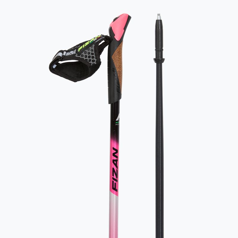 Palice na nordic walking Fizan Speed pink 3