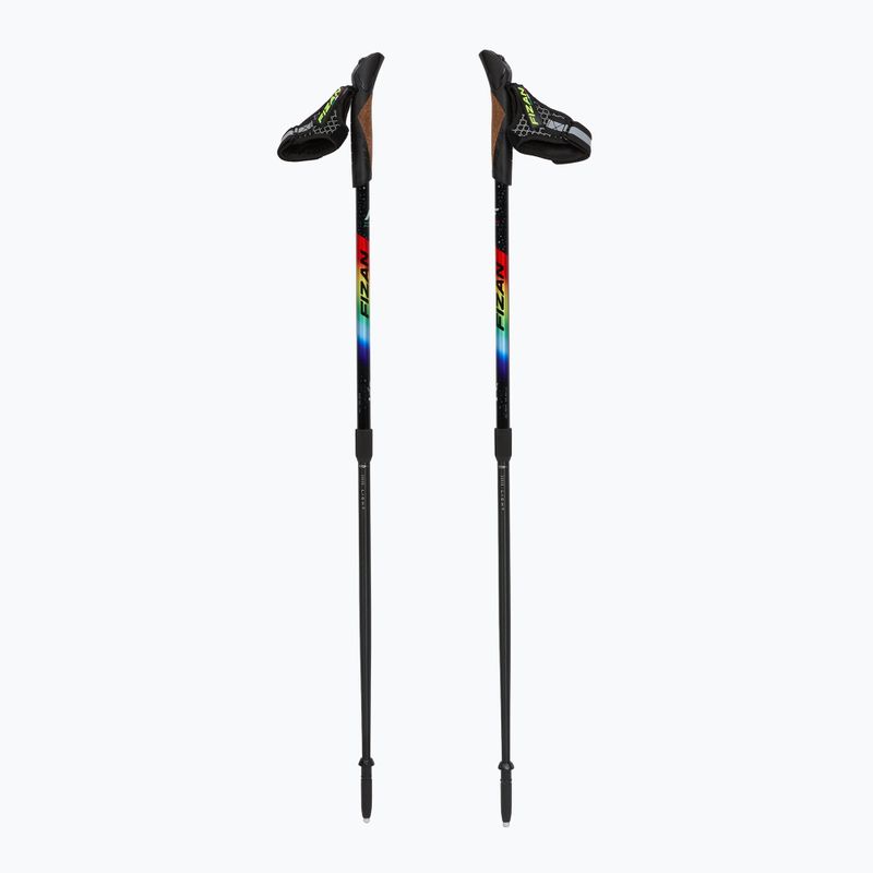 Palice na nordic walking Fizan Speed Junior rainbow