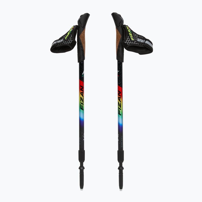 Palice na nordic walking Fizan Speed Junior rainbow 5