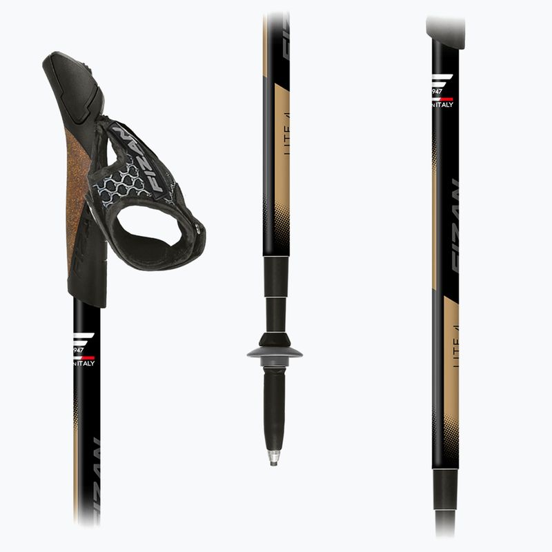 Palice na nordic walking Fizan Lite 4 Tech beige 4
