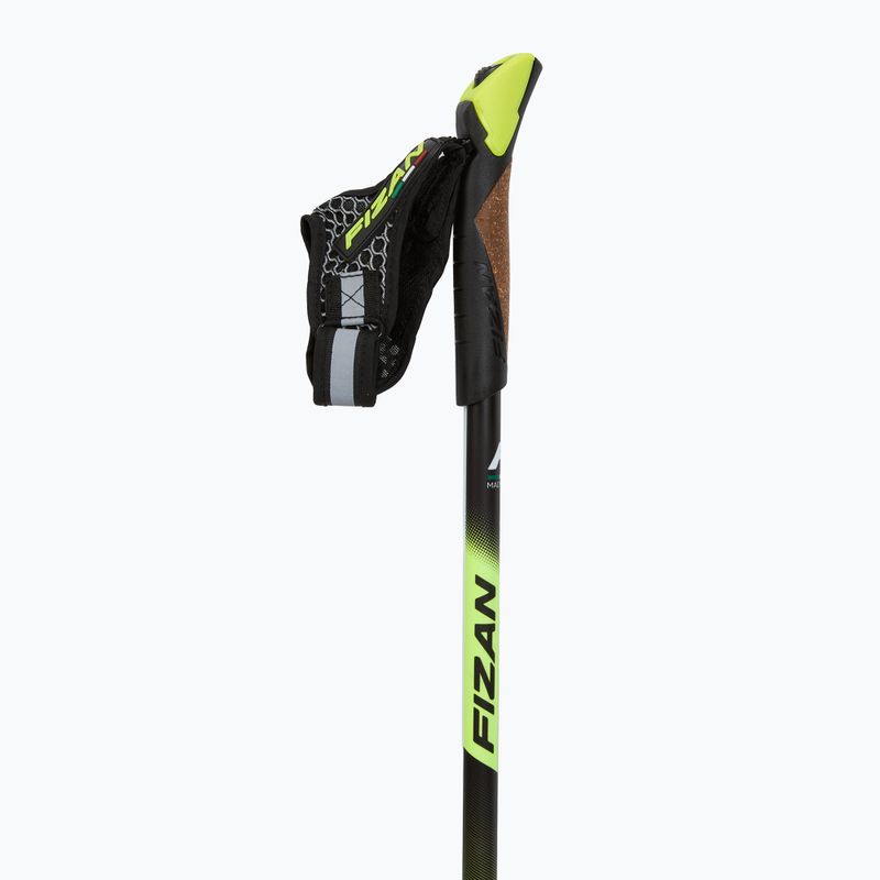 Palice na nordic walking Fizan Carbon Race yellow 2