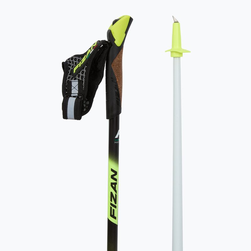 Palice na nordic walking Fizan Carbon Race yellow 3