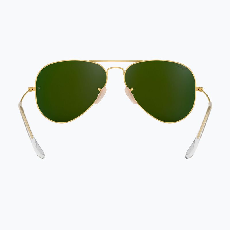 Slnečné okuliare Ray-Ban Aviator Classic matt gold/blue polarized 5