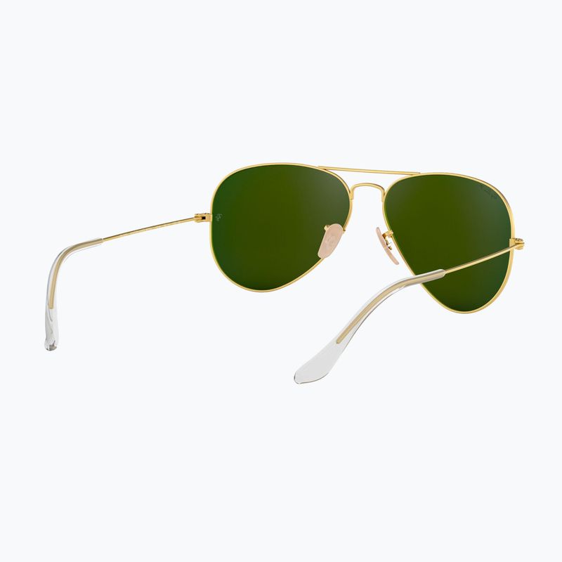 Slnečné okuliare Ray-Ban Aviator Classic matt gold/blue polarized 6