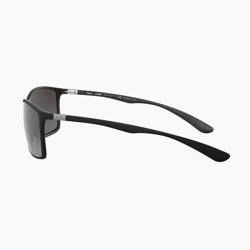 Slnečné okuliare Ray-Ban RB4179 Liteforce matte black/silver polarized 7