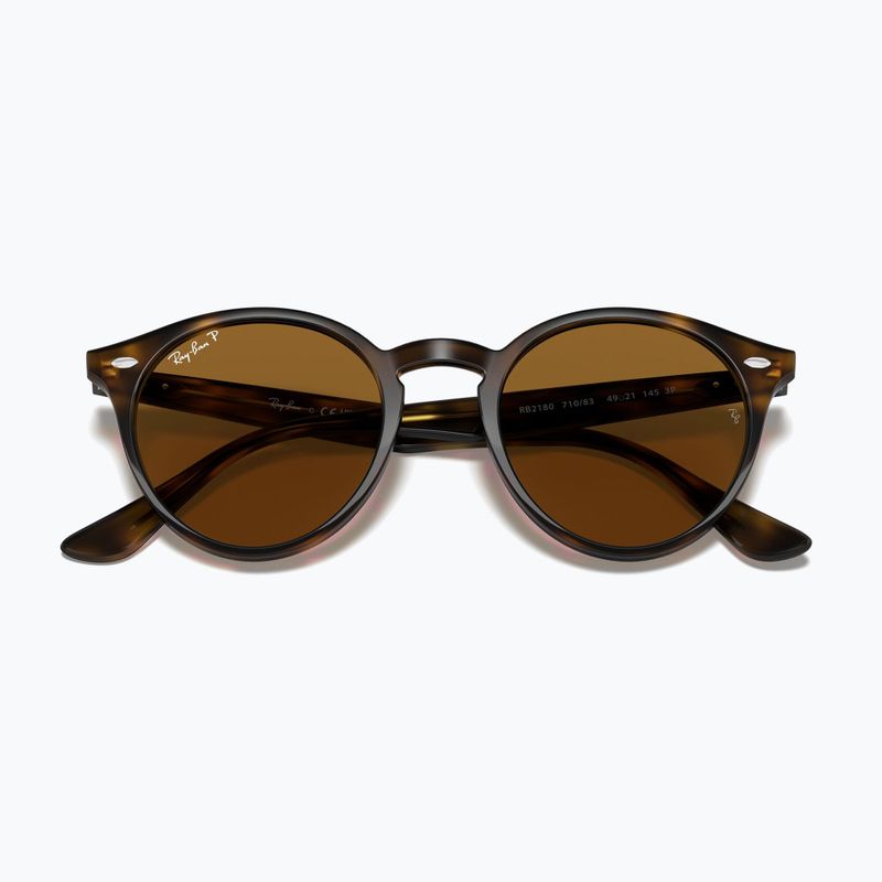 Slnečné okuliare Ray-Ban RB2180 light havana/brown polarized 3
