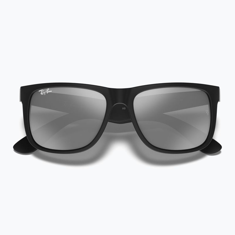 Slnečné okuliare Ray-Ban Justin Classic matt black/silver grey mirror 3