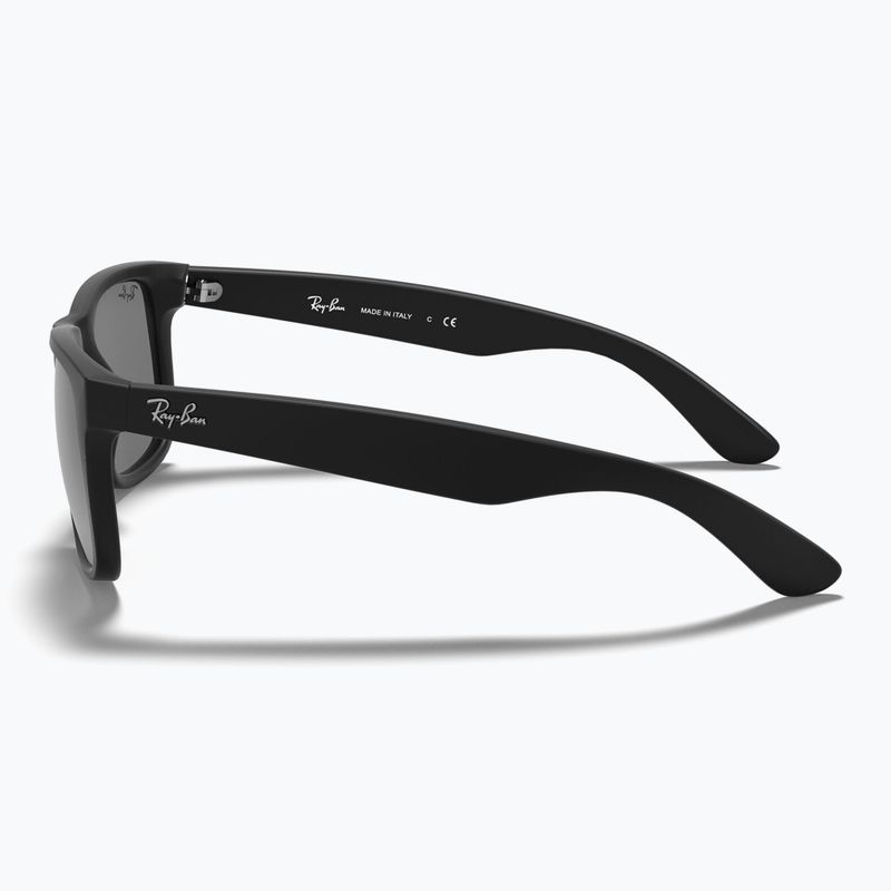 Slnečné okuliare Ray-Ban Justin Classic matt black/silver grey mirror 7