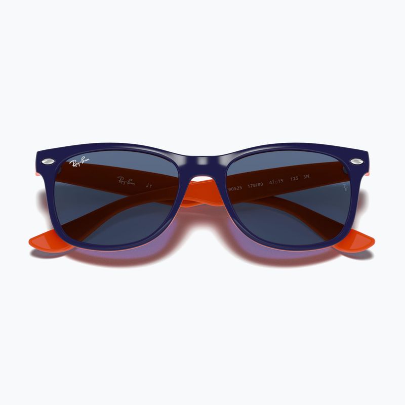 Detské slnečné okuliare Ray-Ban New Wayfarer matte black/blue 3