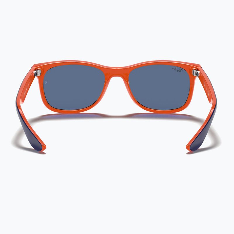 Detské slnečné okuliare Ray-Ban New Wayfarer matte black/blue 5