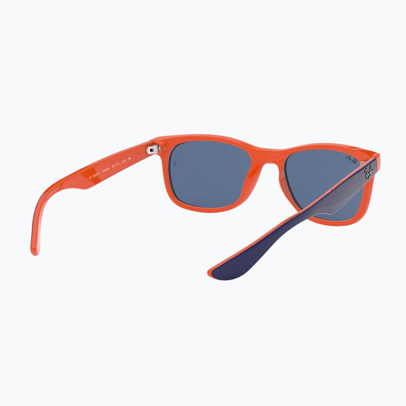 Detské slnečné okuliare Ray-Ban New Wayfarer matte black/blue 6