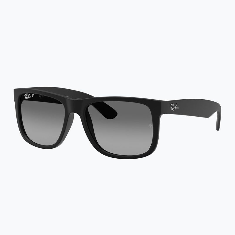 Slnečné okuliare Ray-Ban Justin Classic matt black gum/dark grey 4