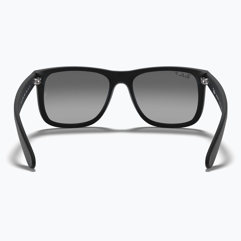 Slnečné okuliare Ray-Ban Justin Classic matt black gum/dark grey 5