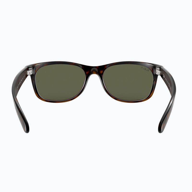 Slnečné okuliare Ray-Ban New Wayfarer Classic tortoise/green g-15 polarized 5
