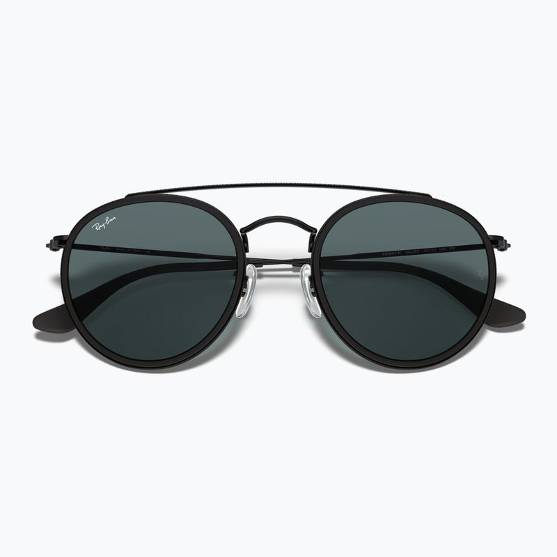 Slnečné okuliare Ray-Ban Round Double Bridge black/blue/grey 3