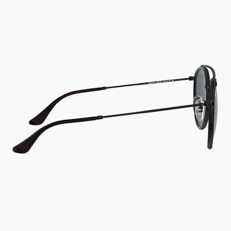 Slnečné okuliare Ray-Ban Round Double Bridge black/blue/grey 7