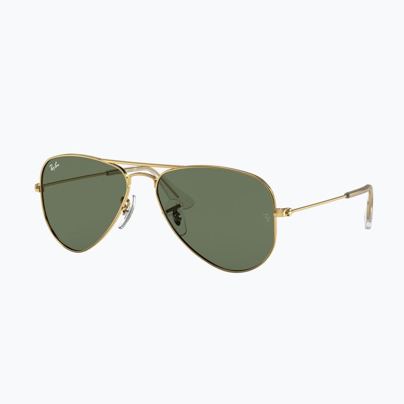 Detské slnečné okuliare Ray-Ban Aviator arista gold/dark green 4