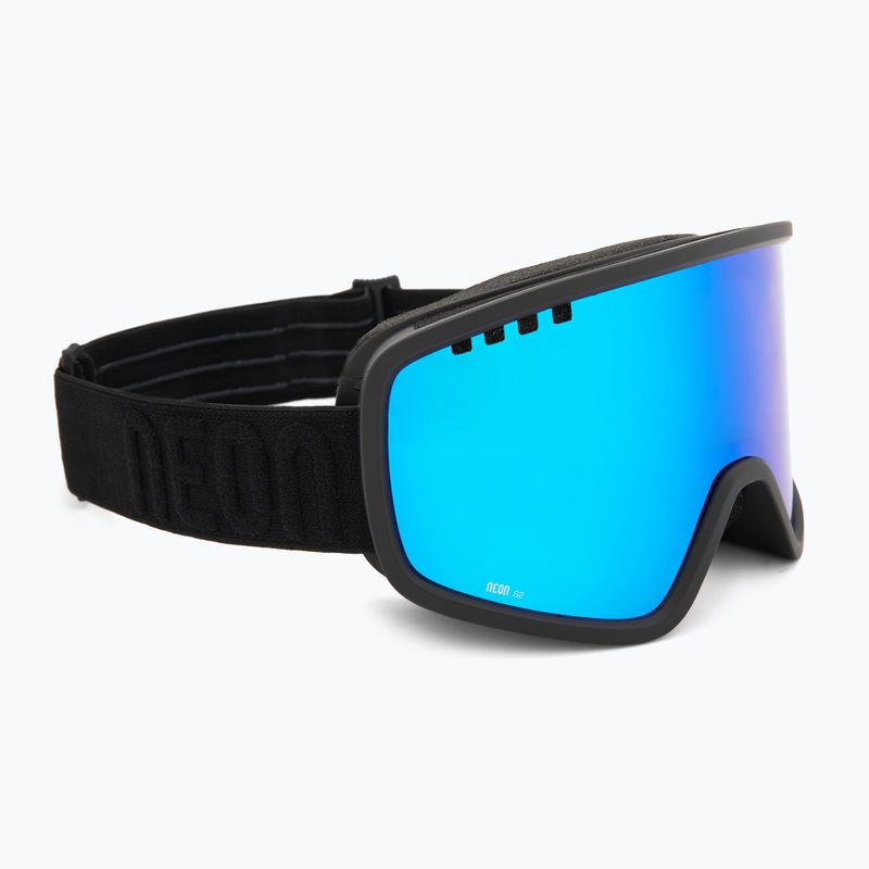 Lyžiarske okuliare Neon Force Otg Black/Black/Mirror Blue