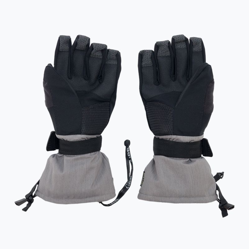 Dámske snowboardové rukavice Level Butterfly strieborné 1041WG.08 2